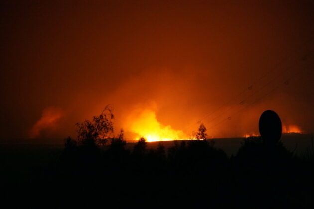 Incendio Villalba de Guardo. Lunes 18 de agosto. Fotograf&iacute;a: David Aricha
