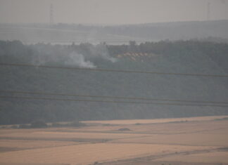 Estabilizada la situación en Guardo Incendio en Villalba de Guardo