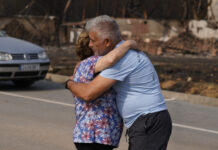 Graves incendios en Zamora y León: 3.780 personas desalojadas de 23 pueblos Incendio en Las Médulas (León). Fotografía: César Hornija (ICAL)