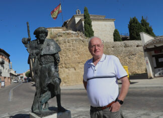 El Camino de Santiago brilla aún más a su paso por la provincia de Palencia José Antonio Perrino, presidente de la Asociación de Amigos del Camino de Santiago de Palencia - Brágimo ICAL