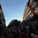 Manifestación en Valladolid contra la gestión de los incendios