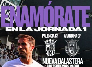 “Enamórate” del Palencia CF desde el primer partido "Enamórate" del Palencia CF en la Jornada 1