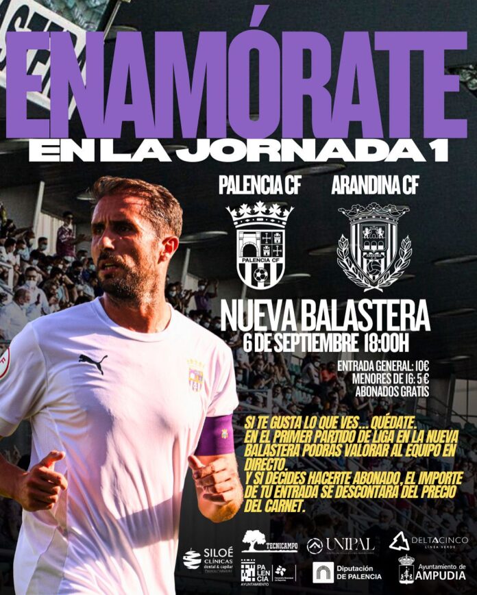 "Enamórate" del Palencia CF en la Jornada 1