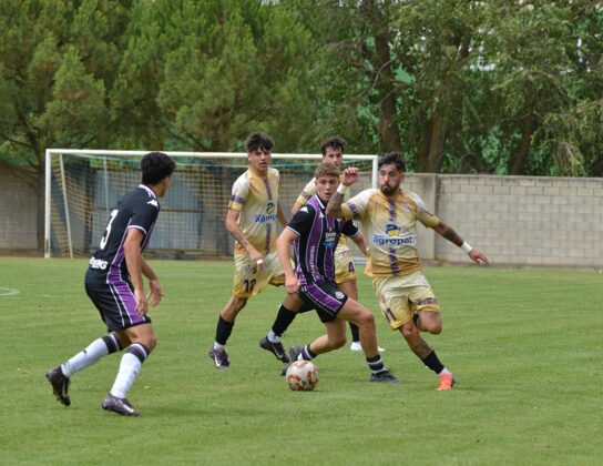 Palencia Cristo Atl&eacute;tico contra Real Valladolid 'B'. Fotograf&iacute;a: Julio Robles
