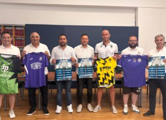 Becerril, Palencia Cristo Atlético, Villamuriel y Astudillo se juegan la Copa Diputación 2025 Presentación de la Copa Diputación 2025. Fotografía: Palencia en la Red