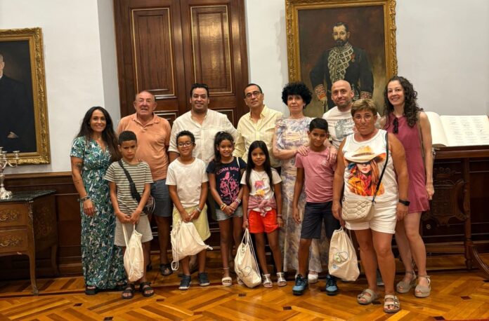 Recepción niños saharauis por parte de la Diputación de Palencia