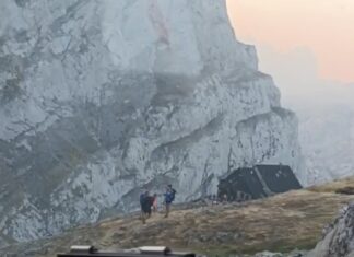 (Videos) Evacuadas 120 personas del refugio de montaña de Collado Jermoso, algunos por vía aérea