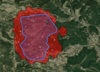Elevan el incendio del Parque Natural Montaña Palentina a nivel 2