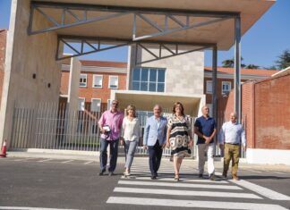 La obra del nuevo complejo universitario “Dacio Crespo” concluye Visita reforma Escuela Enfermería