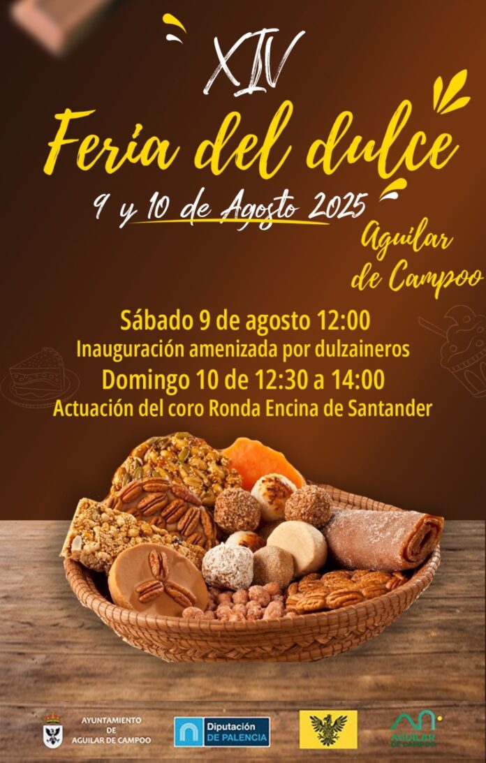 aguilar cartel (1) Feria del Dulce de Aguilar de Campoo