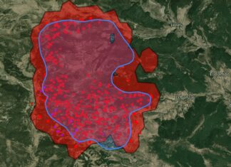 Incendio en la Montaña Palentina: ¿A qué equivaldría en un casco urbano como Palencia o Valladolid?