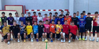 Actividad de preselección para los juveniles de Castilla y León. FCYLBM