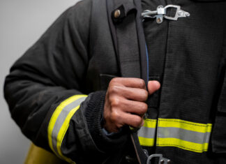 Imagen de archivo. Bomberos