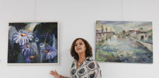 Arte para iluminar la lucha contra el cáncer en Palencia. Lucía Burón, ICAL