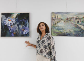 Arte para iluminar la lucha contra el cáncer en Palencia. Lucía Burón, ICAL