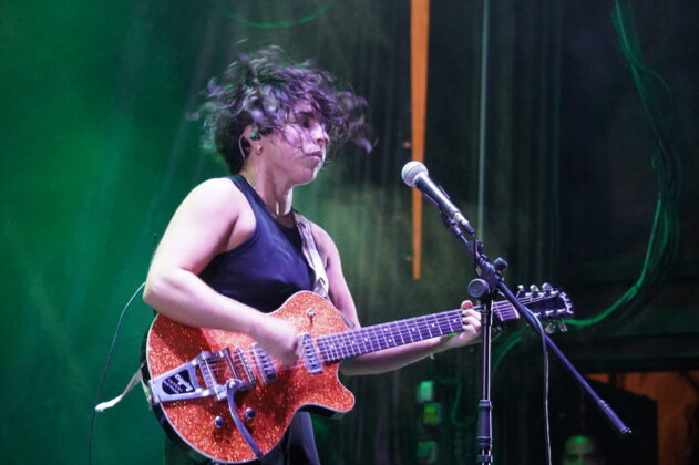 As&iacute; fue el concierto de La Perra Blanco en Palencia en Negro. Fotograf&iacute;a: Julio Robles