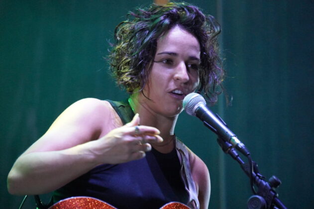 As&iacute; fue el concierto de La Perra Blanco en Palencia en Negro. Fotograf&iacute;a: Sergio Lozano