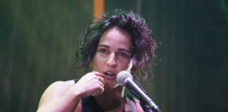 Así fue el concierto de La Perra Blanco en Palencia en Negro. Fotografía: Julio Robles