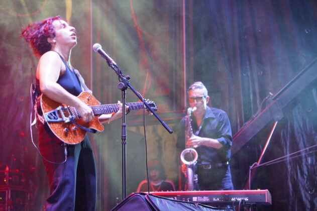 As&iacute; fue el concierto de La Perra Blanco en Palencia en Negro. Fotograf&iacute;a: Julio Robles