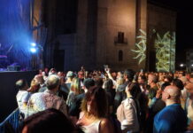 Así fue el concierto de La Perra Blanco en Palencia en Negro. Fotografía: Julio Robles