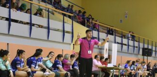 Bm Fuentes Carrionas frente al Aula Valladolid en la Copa Castilla y León 2025. Fotografía: @vggaribay