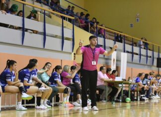 Bm Fuentes Carrionas frente al Aula Valladolid en la Copa Castilla y León 2025. Fotografía: @vggaribay