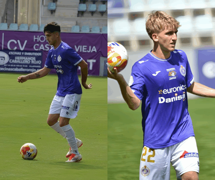 Bruno y Álvaro, llamados por la Selección de Castilla y León UEFA. Fotografías: Julio Robles