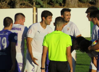 CD Becerril contra Palencia Cristo Atlético. Fotografía: Dani V.