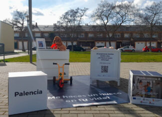 La campaña de Acogimiento Familiar continúa en Grijota su recorrido por la provincia Cruz Roja Acogimiento Familiar