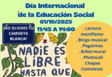Día internacional de la educación social. Cartel