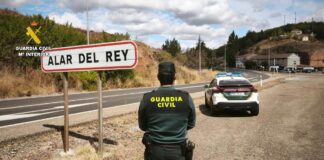 Investigado tras agredir a un joven en Alar del Rey. Guardia Civil
