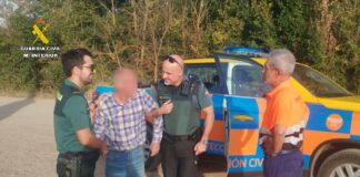 Localizado el vecino desaparecido desde la tarde del sábado en Perales