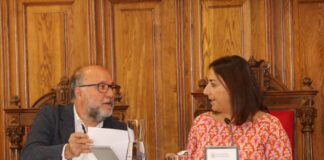 Miriam Andrés en el pleno de este jueves 18 de septiembre