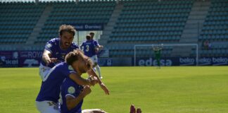 Palencia Cristo Atlético contra Mirandés B. Fotografía: Julio Robles