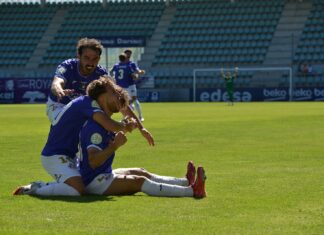 Palencia Cristo Atlético contra Mirandés B. Fotografía: Julio Robles