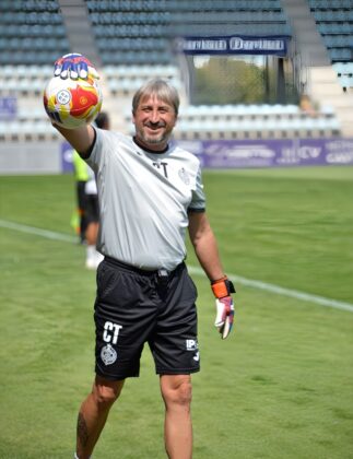 Palencia Cristo Atl&eacute;tico contra Racing B. Fotograf&iacute;a: Julio Robles