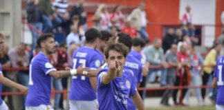 Palencia Cristo Atlético en su visita al Atlético Tordesillas. Fotografía: Julio Robles