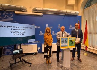 Presentación campaña vacunación 25-26 Palencia. Fotografía: Palencia en la Red