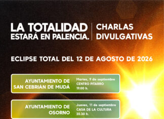 La Diputación inicia hoy en San Cebrián de Mudá sus charlas informativas en la provincia sobre el eclipse solar de 2026