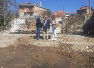 Autorizados 1,5 millones para la reconstrucción de viviendas afectadas por los incendios en Guardo y en Castrocalbón (León)