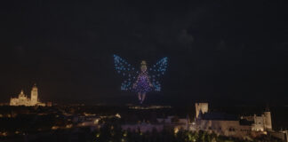 Dos espectáculos de drones iluminarán el cielo de las Huertas del Obispo