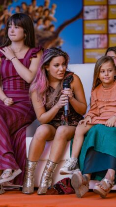 Encuentro del elenco infantil de 'Padre no hay m&aacute;s que uno' en Guardo. Fotos: OceanGrain Audiovisual