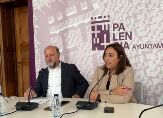 Rueda de prensa sobre la propuesta de ordenanzas fiscales para 2026 en el Ayuntamiento de Palencia