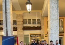 Acto del 12O organizado por NNGG Palencia