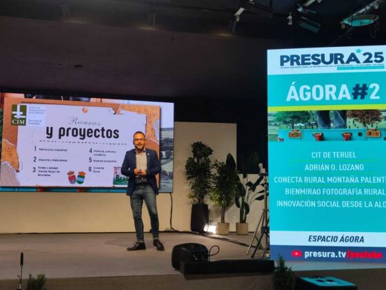 Cristian Delgado, en la feria Presura 2025 de San Mart&iacute;n del Rey Aurelio, Asturias