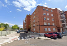 (Actualización). Fallece una mujer en el incendio de una vivienda en la calle San Antonio de Palencia Incendio Calle San Antonio de Palencia