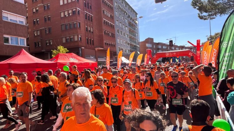 Carrera contra el C&aacute;ncer en Palencia 2025. Fotograf&iacute;a: Palencia en la Red