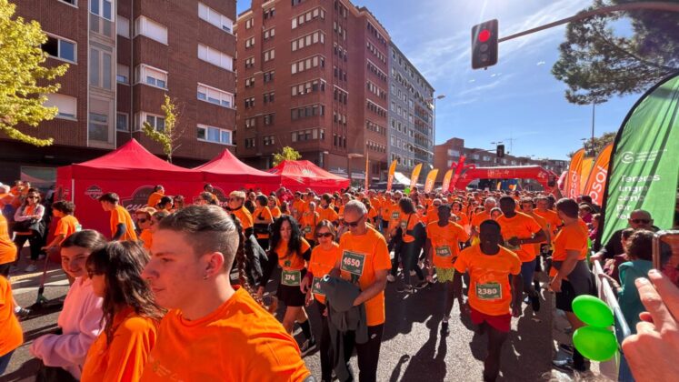 Carrera contra el C&aacute;ncer en Palencia 2025. Fotograf&iacute;a: Palencia en la Red
