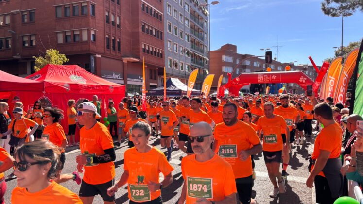 Carrera contra el C&aacute;ncer en Palencia 2025. Fotograf&iacute;a: Palencia en la Red