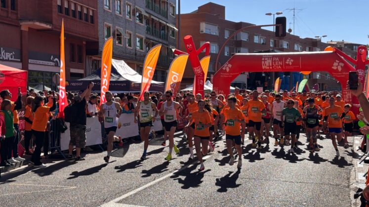 Carrera contra el C&aacute;ncer en Palencia 2025. Fotograf&iacute;a: Palencia en la Red